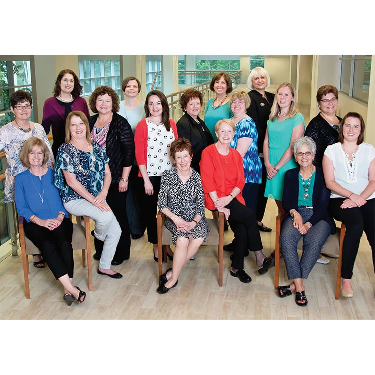Group photo of members of the Fox Chase Nurse Navigation program.